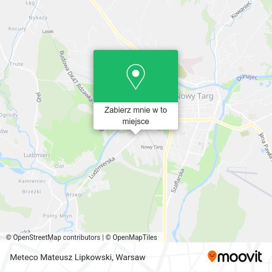 Mapa Meteco Mateusz Lipkowski