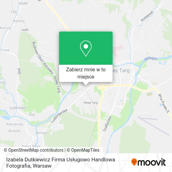 Mapa Izabela Dutkiewicz Firma Usługowo Handlowa Fotografia