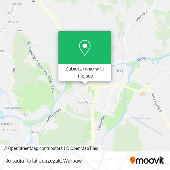 Mapa Arkadia Rafał Juszczak