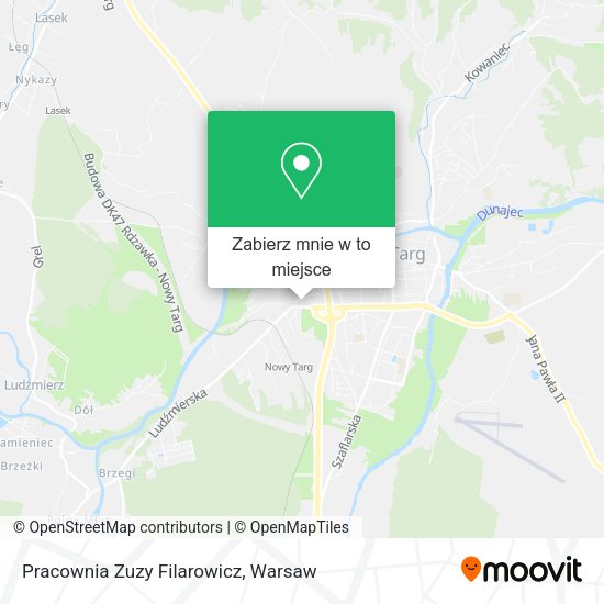 Mapa Pracownia Zuzy Filarowicz