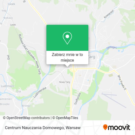 Mapa Centrum Nauczania Domowego