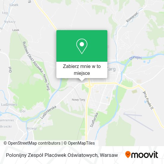 Mapa Polonijny Zespół Placówek Oświatowych