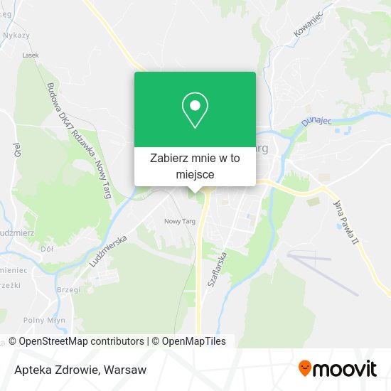 Mapa Apteka Zdrowie