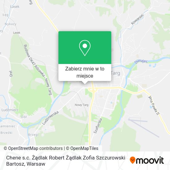 Mapa Chene s.c. Żądlak Robert Żądlak Zofia Szczurowski Bartosz