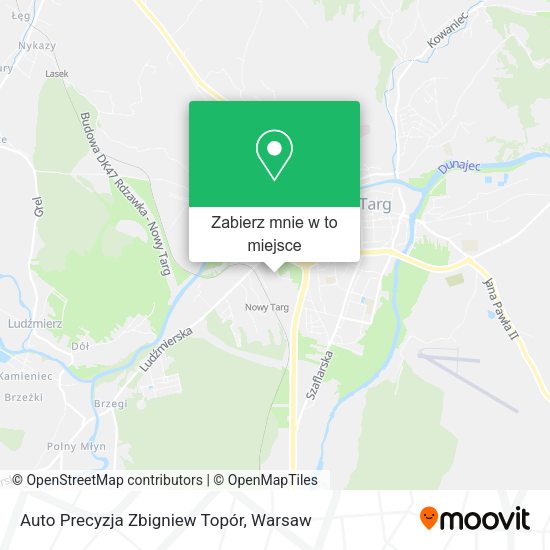 Mapa Auto Precyzja Zbigniew Topór