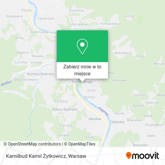 Mapa Kamilbud Kamil Żytkowicz