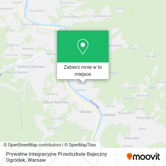 Mapa Prywatne Integracyjne Przedszkole Bajeczny Ogródek