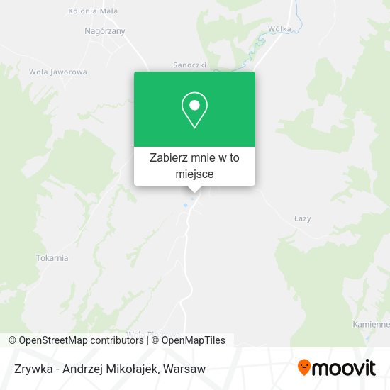 Mapa Zrywka - Andrzej Mikołajek