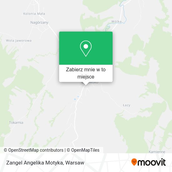 Mapa Zangel Angelika Motyka