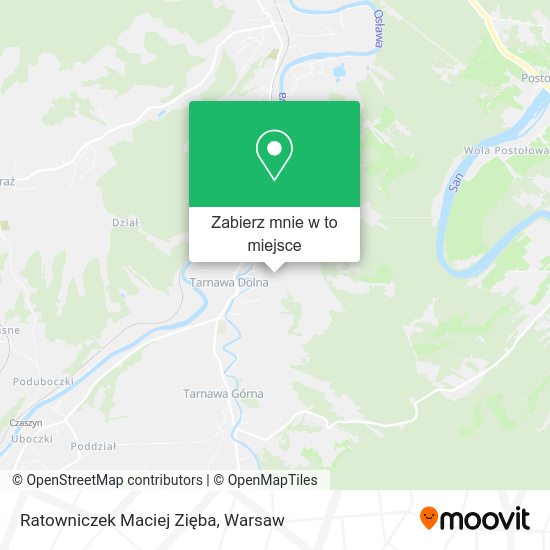 Mapa Ratowniczek Maciej Zięba