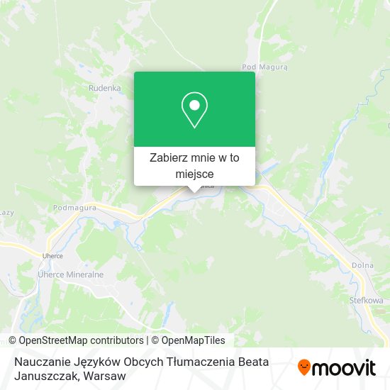 Mapa Nauczanie Języków Obcych Tłumaczenia Beata Januszczak