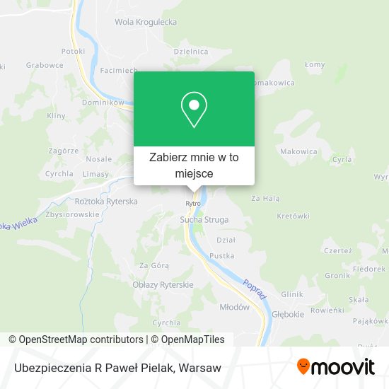 Mapa Ubezpieczenia R Paweł Pielak