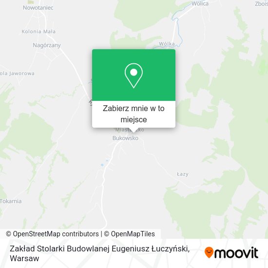 Mapa Zakład Stolarki Budowlanej Eugeniusz Łuczyński