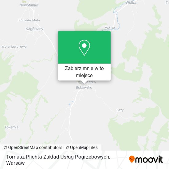 Mapa Tomasz Plichta Zakład Usług Pogrzebowych