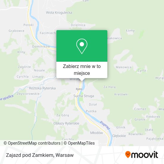 Mapa Zajazd pod Zamkiem