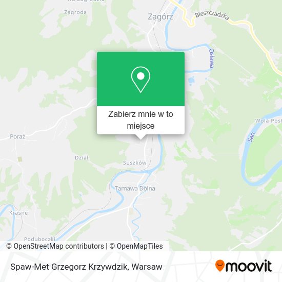 Mapa Spaw-Met Grzegorz Krzywdzik