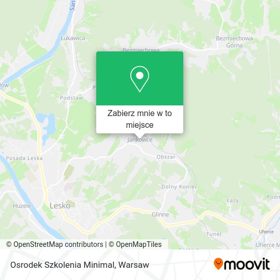 Mapa Osrodek Szkolenia Minimal