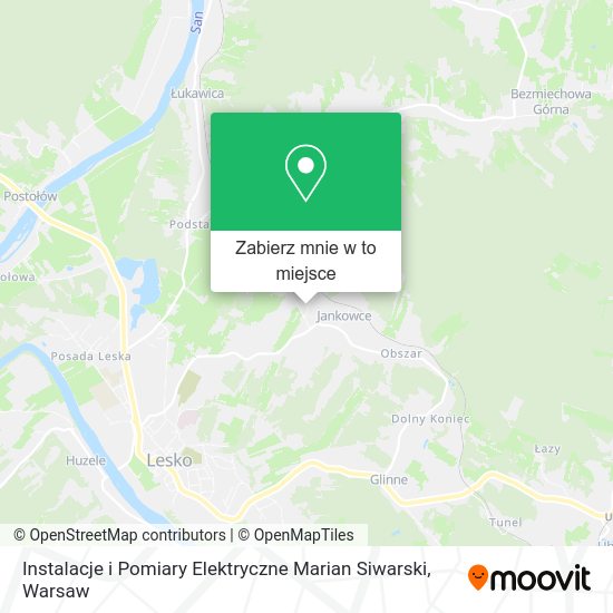 Mapa Instalacje i Pomiary Elektryczne Marian Siwarski