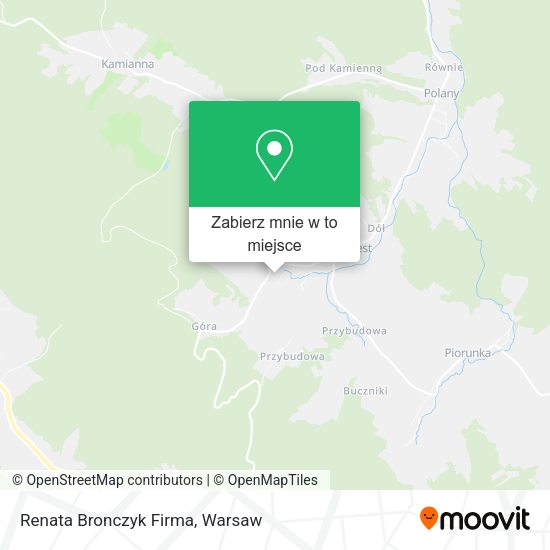 Mapa Renata Bronczyk Firma