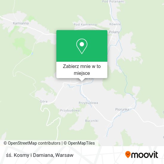 Mapa śś. Kosmy i Damiana