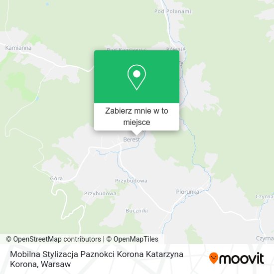 Mapa Mobilna Stylizacja Paznokci Korona Katarzyna Korona