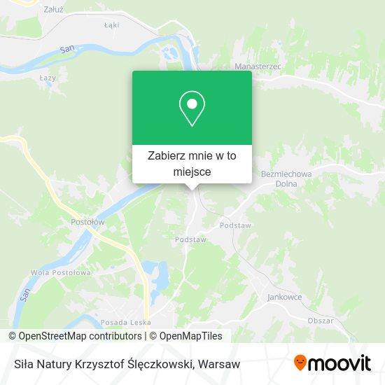 Mapa Siła Natury Krzysztof Ślęczkowski