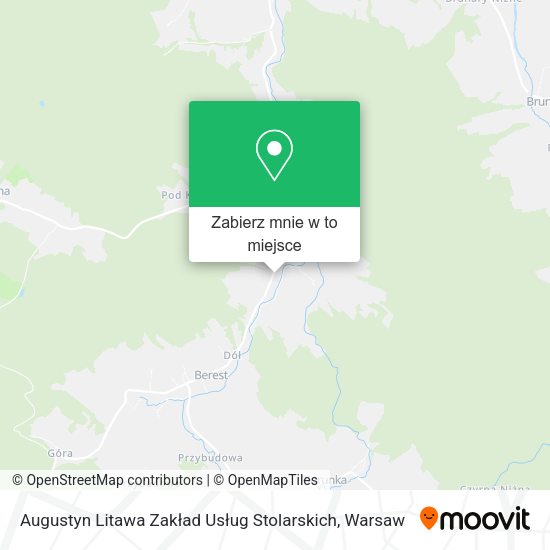 Mapa Augustyn Litawa Zakład Usług Stolarskich