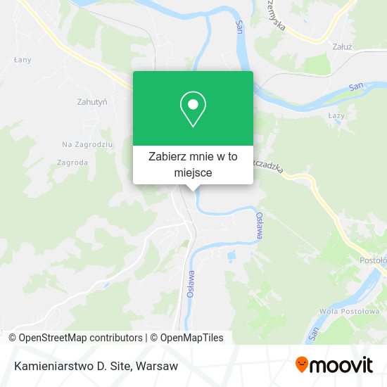 Mapa Kamieniarstwo D. Site