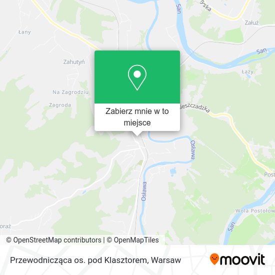 Mapa Przewodnicząca os. pod Klasztorem