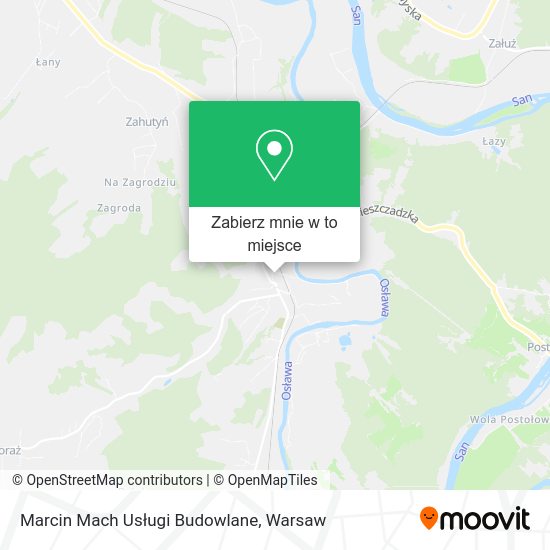 Mapa Marcin Mach Usługi Budowlane