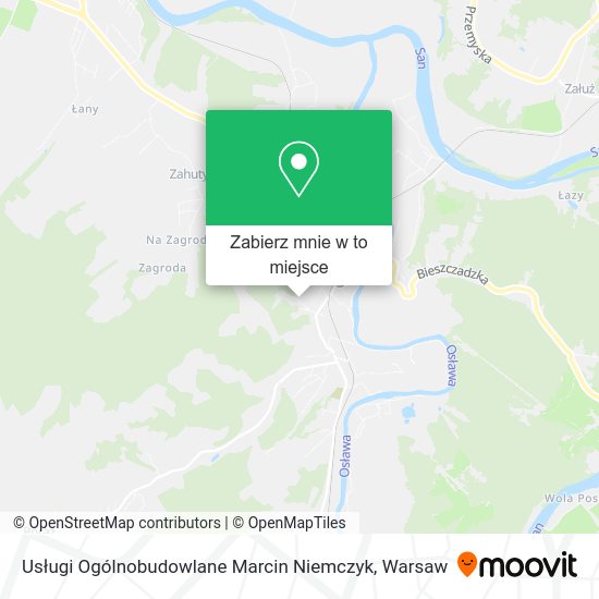 Mapa Usługi Ogólnobudowlane Marcin Niemczyk