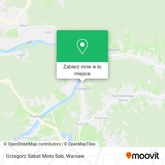 Mapa Grzegorz Sabat Moto Sab