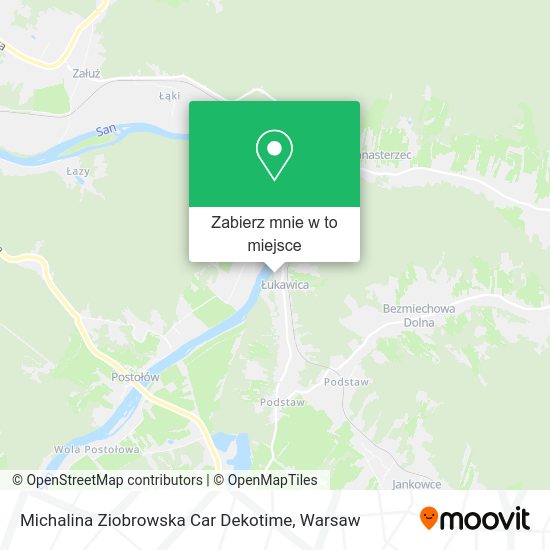 Mapa Michalina Ziobrowska Car Dekotime