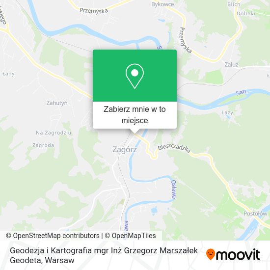 Mapa Geodezja i Kartografia mgr Inż Grzegorz Marszałek Geodeta