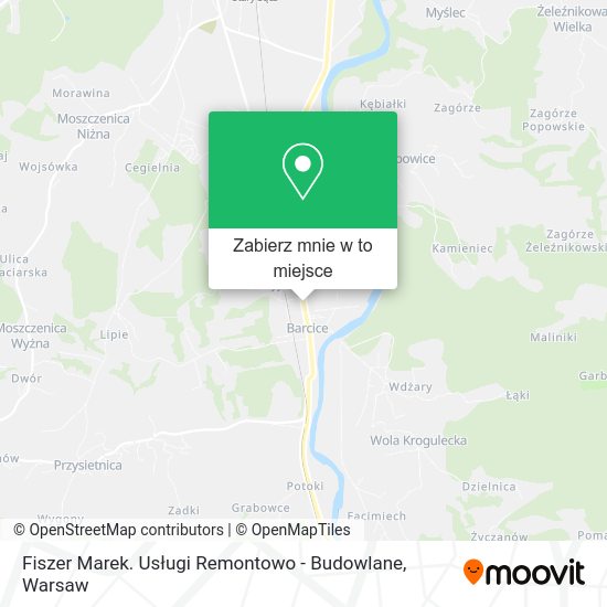 Mapa Fiszer Marek. Usługi Remontowo - Budowlane