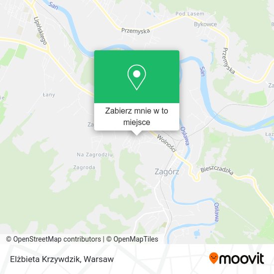 Mapa Elżbieta Krzywdzik