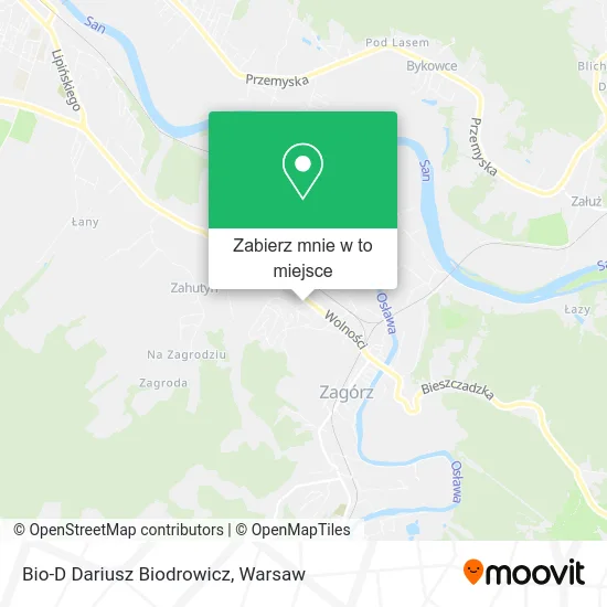Mapa Bio-D Dariusz Biodrowicz