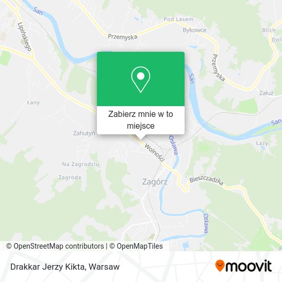 Mapa Drakkar Jerzy Kikta