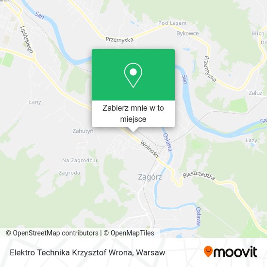 Mapa Elektro Technika Krzysztof Wrona