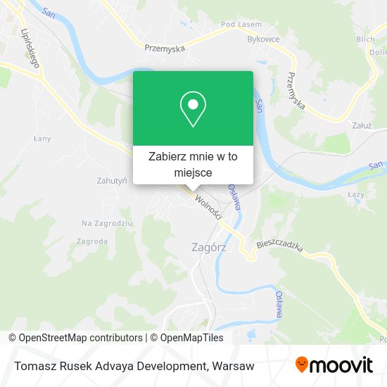 Mapa Tomasz Rusek Advaya Development