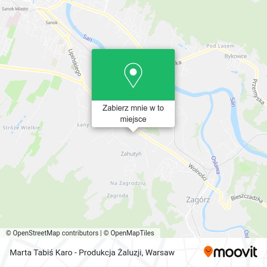 Mapa Marta Tabiś Karo - Produkcja Żaluzji