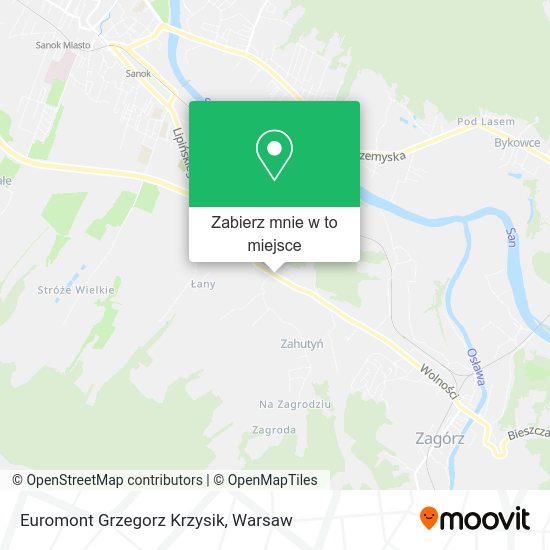 Mapa Euromont Grzegorz Krzysik