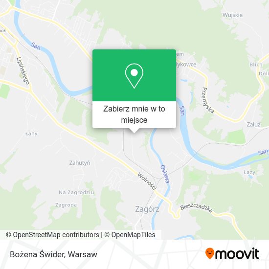 Mapa Bożena Świder