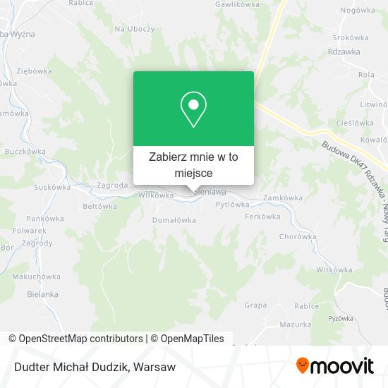 Mapa Dudter Michał Dudzik