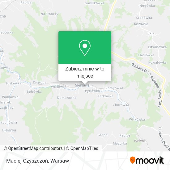 Mapa Maciej Czyszczoń