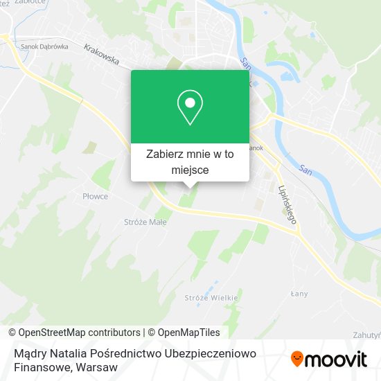 Mapa Mądry Natalia Pośrednictwo Ubezpieczeniowo Finansowe