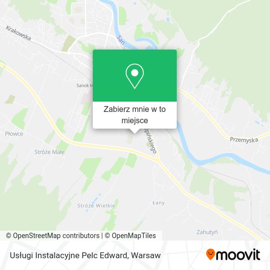 Mapa Usługi Instalacyjne Pelc Edward