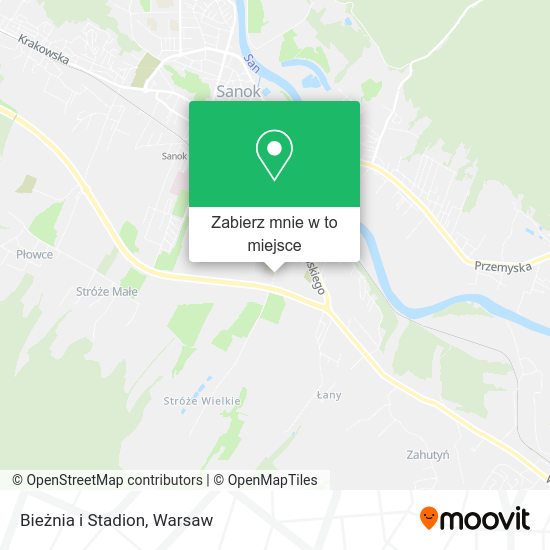 Mapa Bieżnia i Stadion