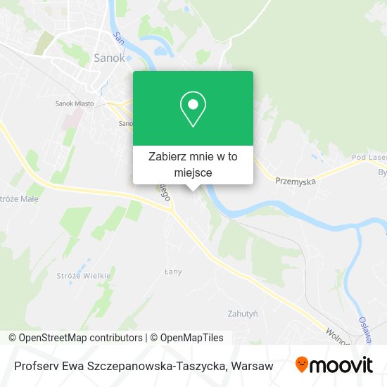 Mapa Profserv Ewa Szczepanowska-Taszycka