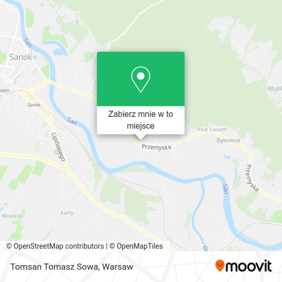 Mapa Tomsan Tomasz Sowa